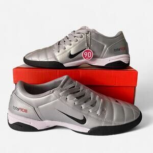 Nike Total 90 3 SP Metallic Silver Black size 11M  12.5W  45EU